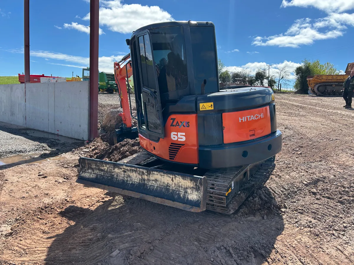 2018 Hitachi ZX 65 USB-5A - Image 4