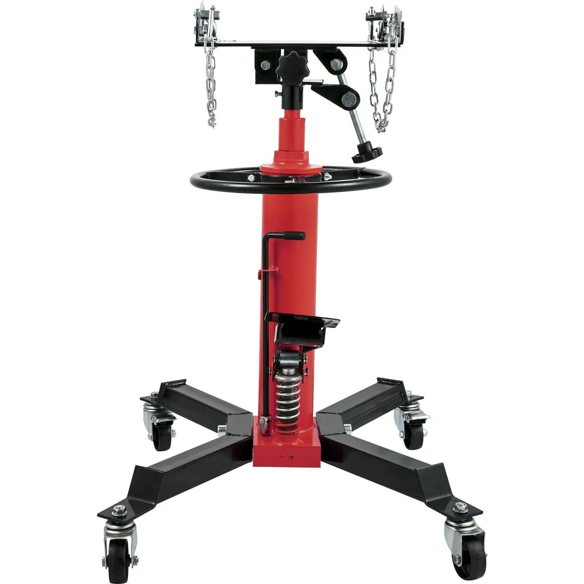0.6 ton Telescoping Transmission Jack + Foot Pedal - Image 1