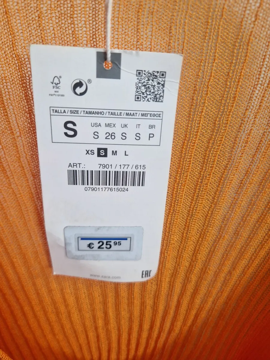 Zara orange Cardigan women - Image 2