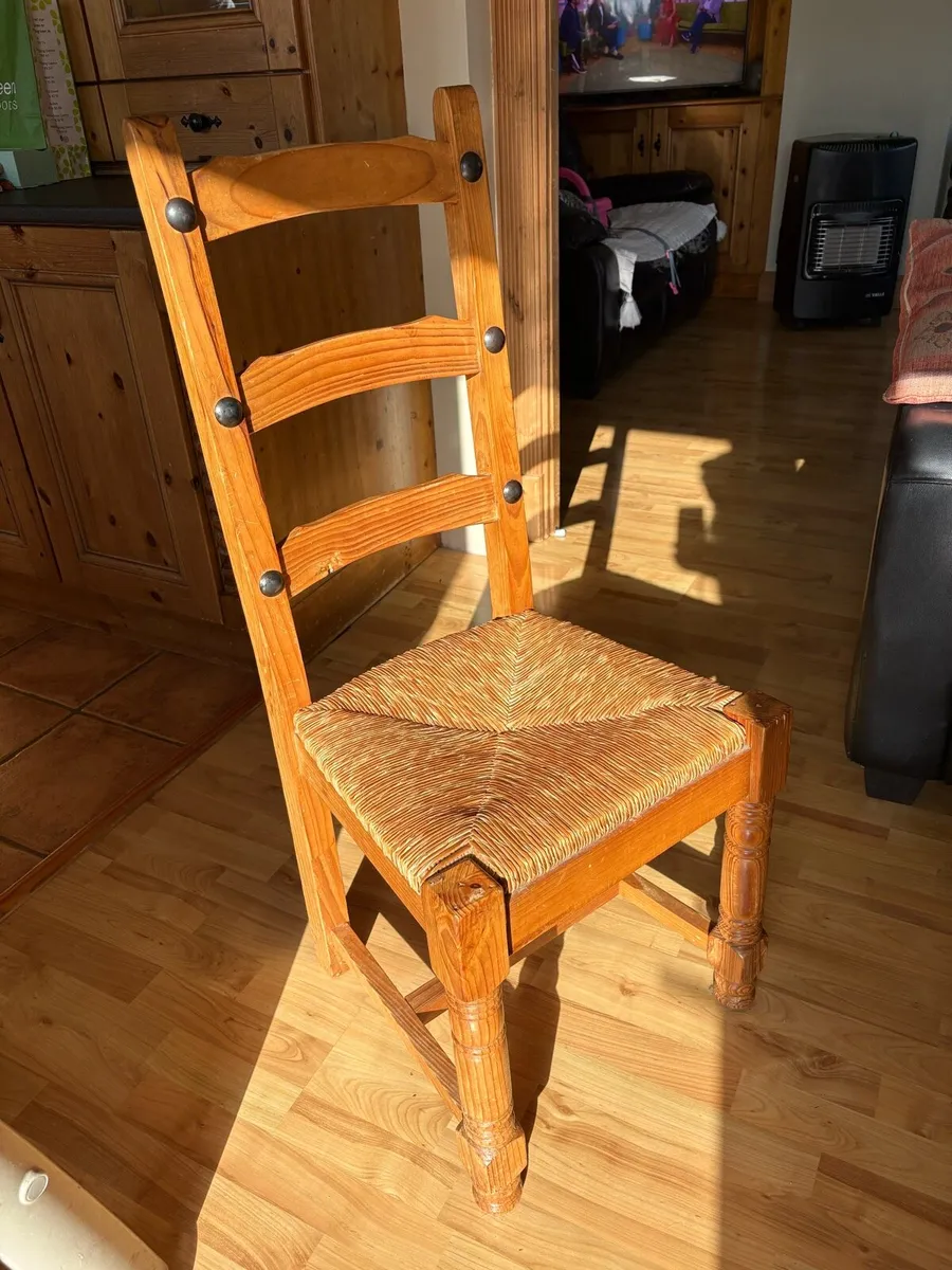 Dinning table and chair - Image 3