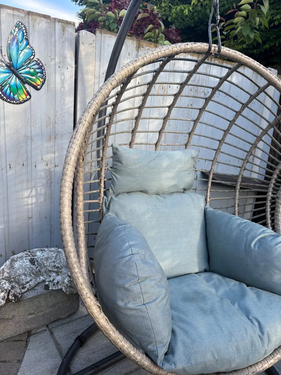 Garden egg chair extra large size - Image 3