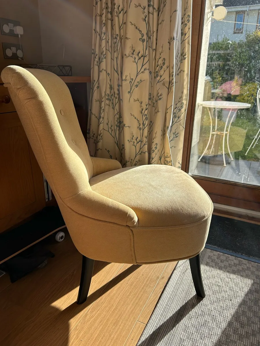Yellow IKEA Armchair - Image 3