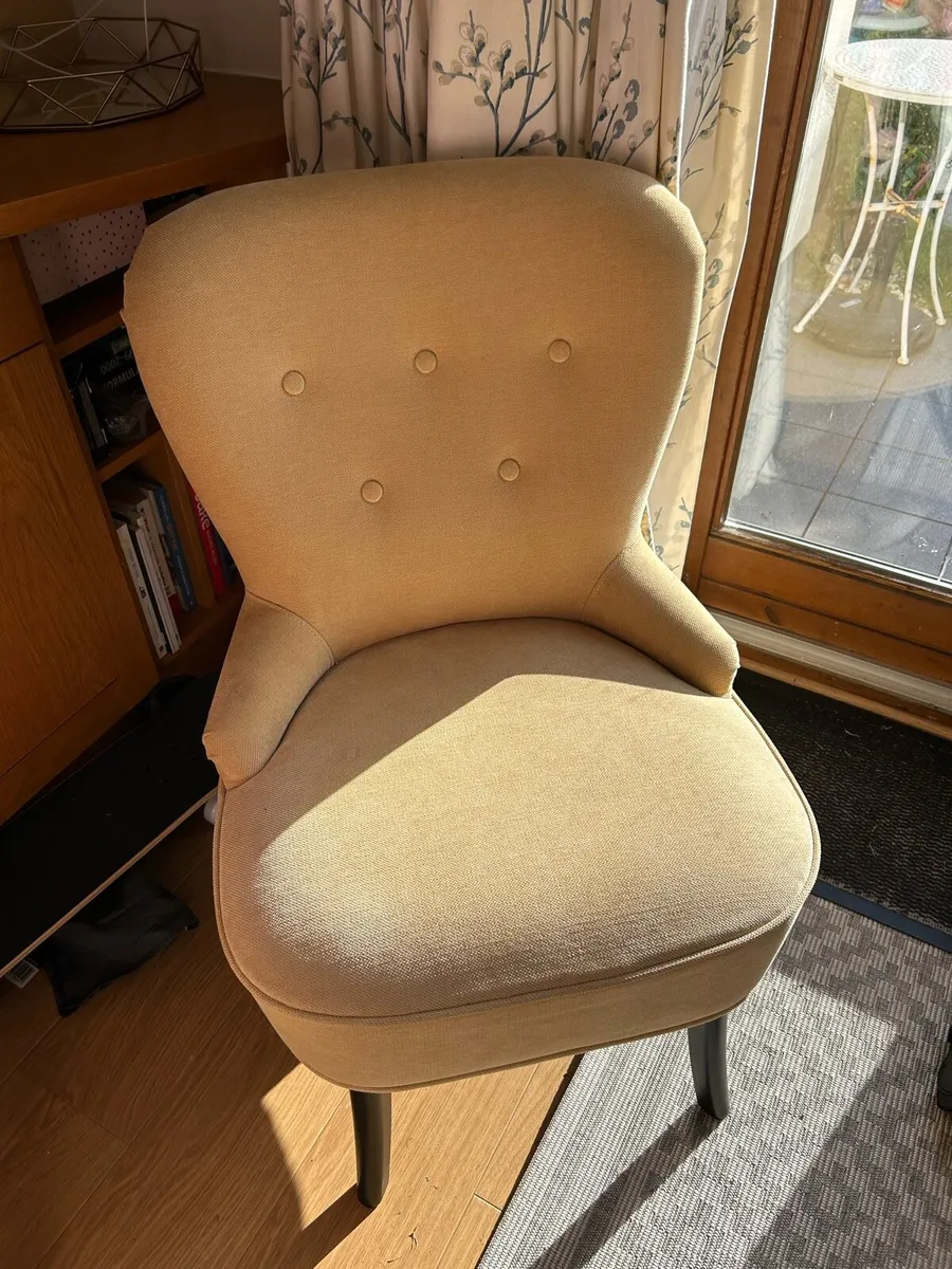 Yellow IKEA Armchair - Image 2