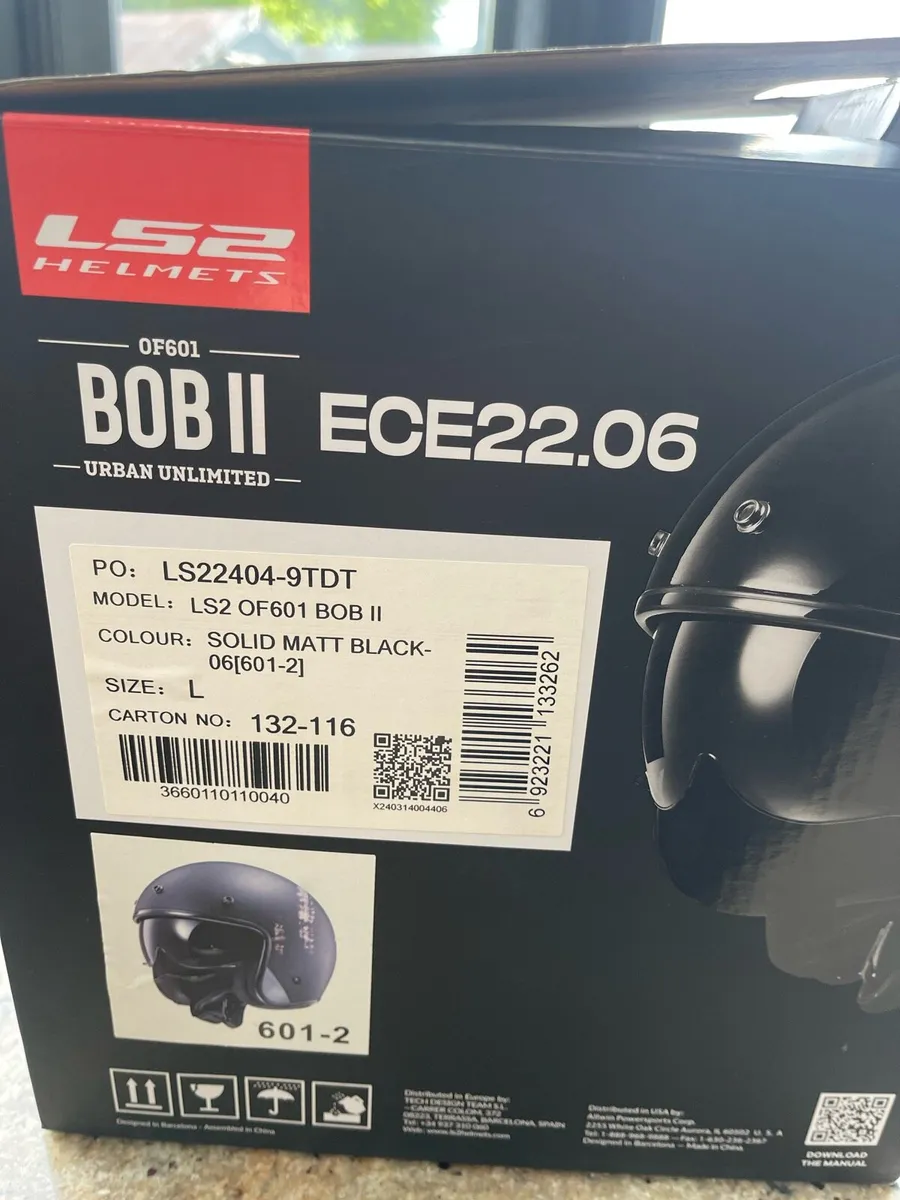 Brand New Unused LS2 Bob 11 Motorbike Helmet - Image 2