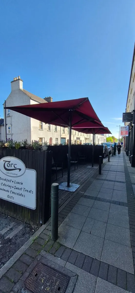 Outside umbrellas for bar/cafe - Image 2