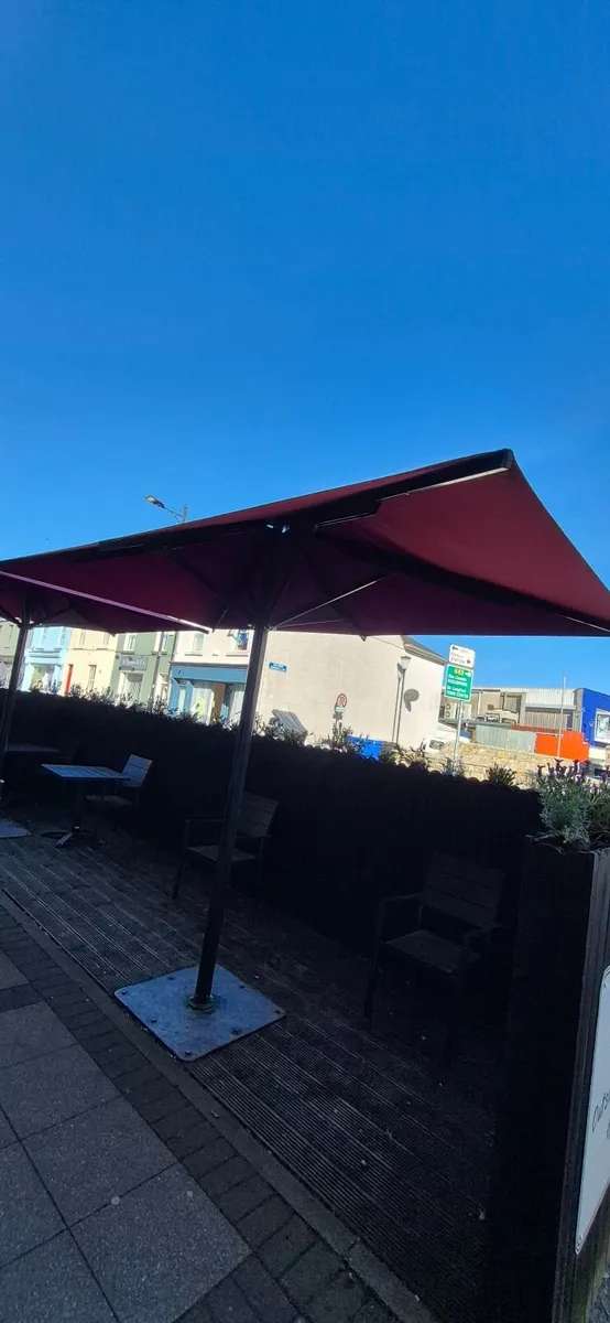 Outside umbrellas for bar/cafe - Image 3