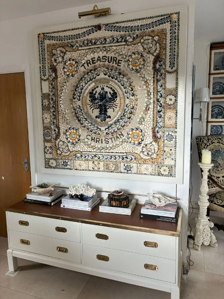 Large seashell grotto style - Image 3