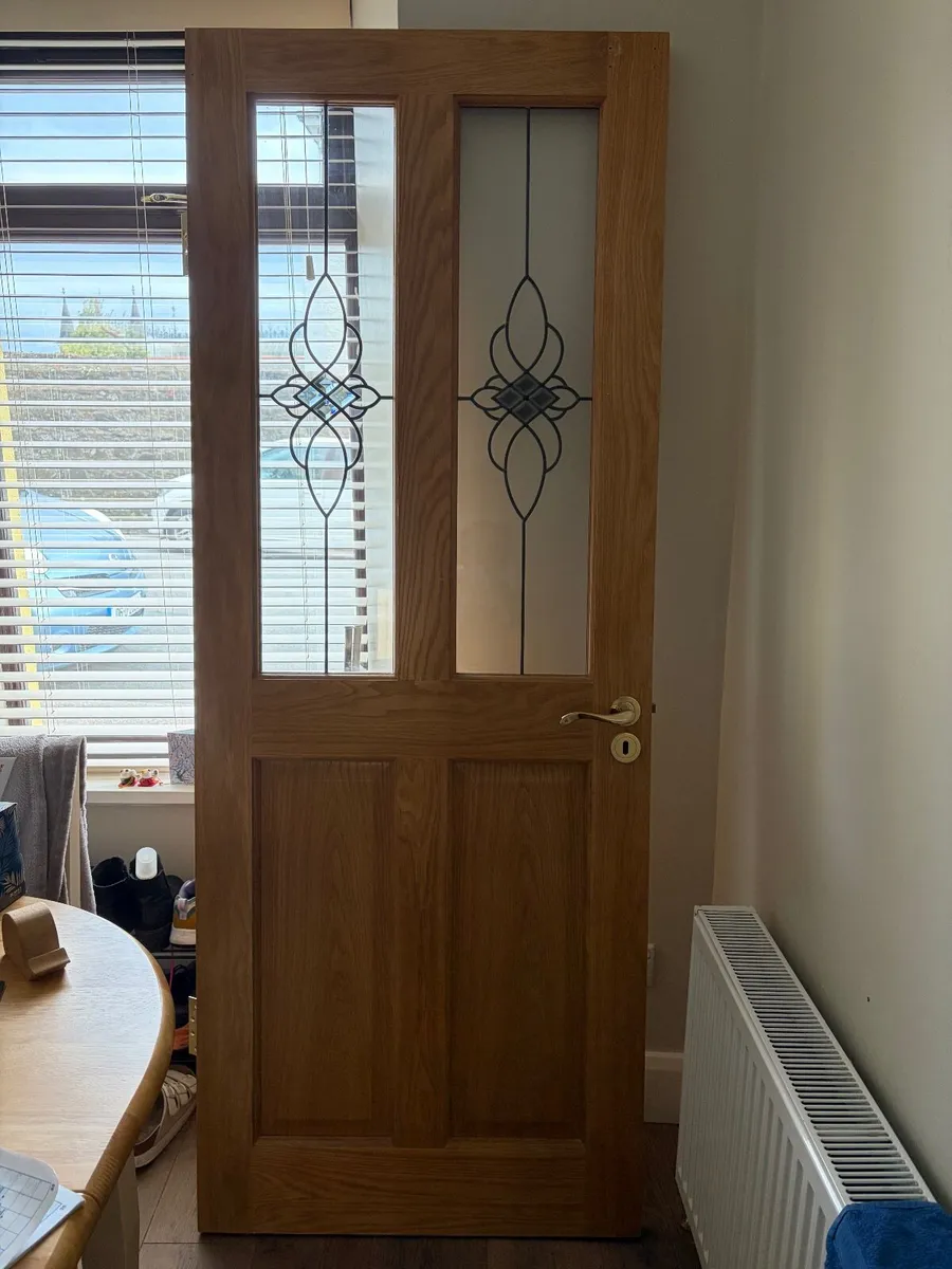 Interior Glass Panel Door