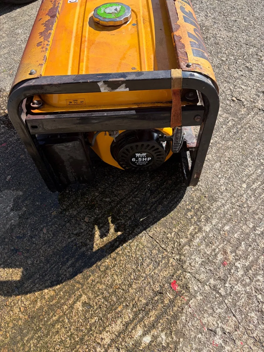 Wolf power generator 6.5hp - Image 1