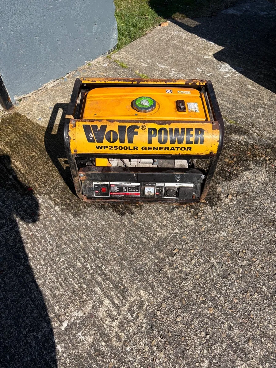 Wolf power generator 6.5hp - Image 2
