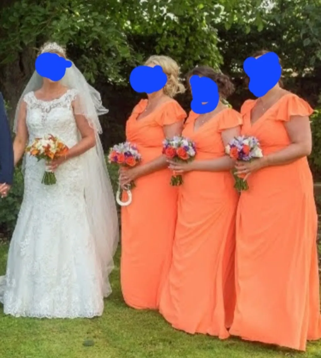 Wedding dress ,Bridesmaid ,mini Bridesmaid  ect - Image 2