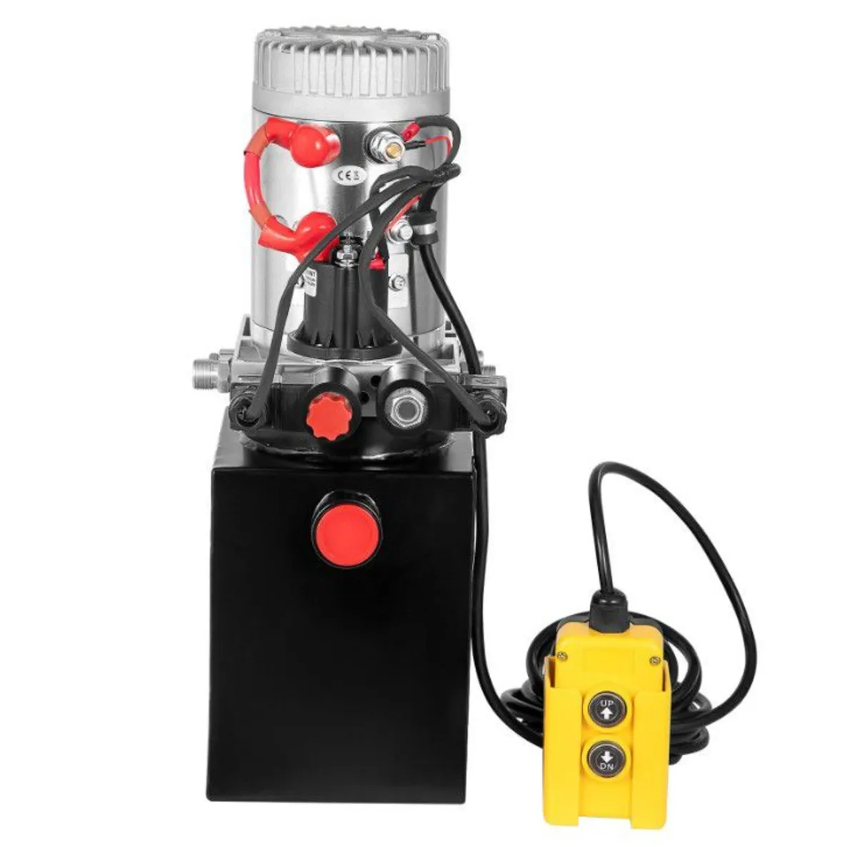 4 Quart Double Acting Hydraulic Pump+ 12V DC motor - Image 4