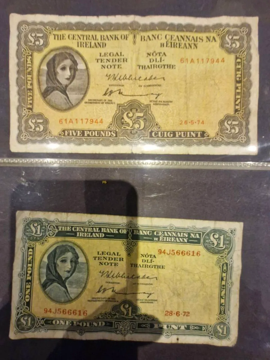 Old irish notes - Image 2