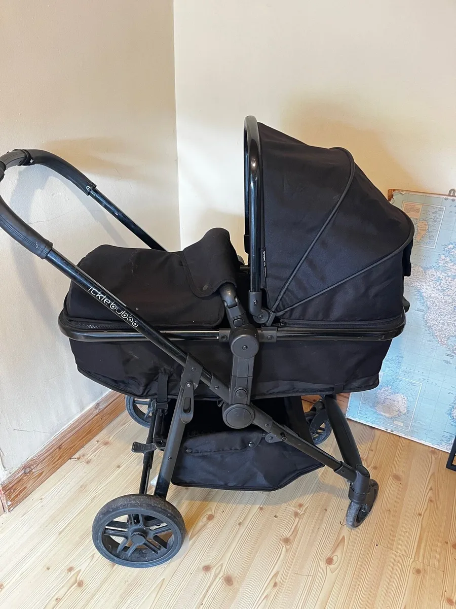 Pram and high chair - Image 1