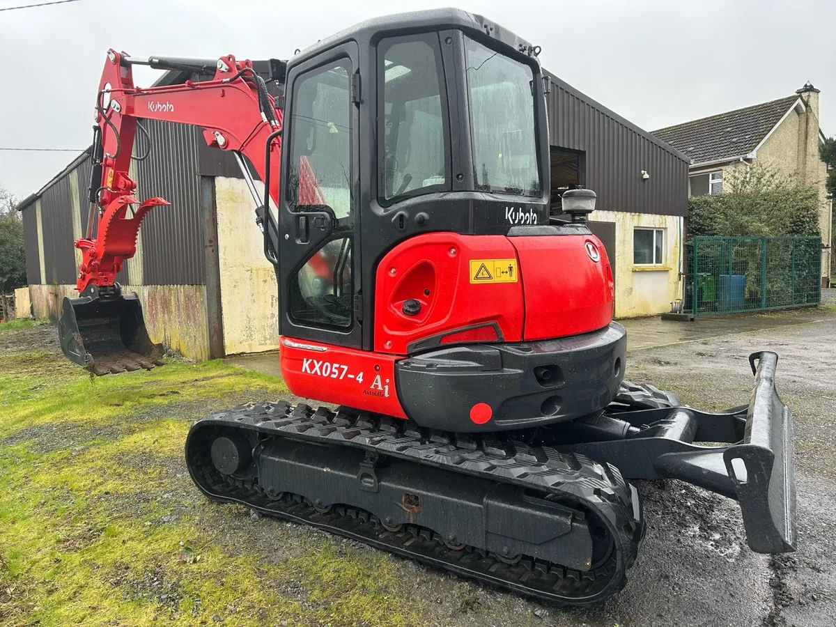 *2020 KUBOTA KX057-4* NEW RUBBER TRACKS+2400hours* - Image 3