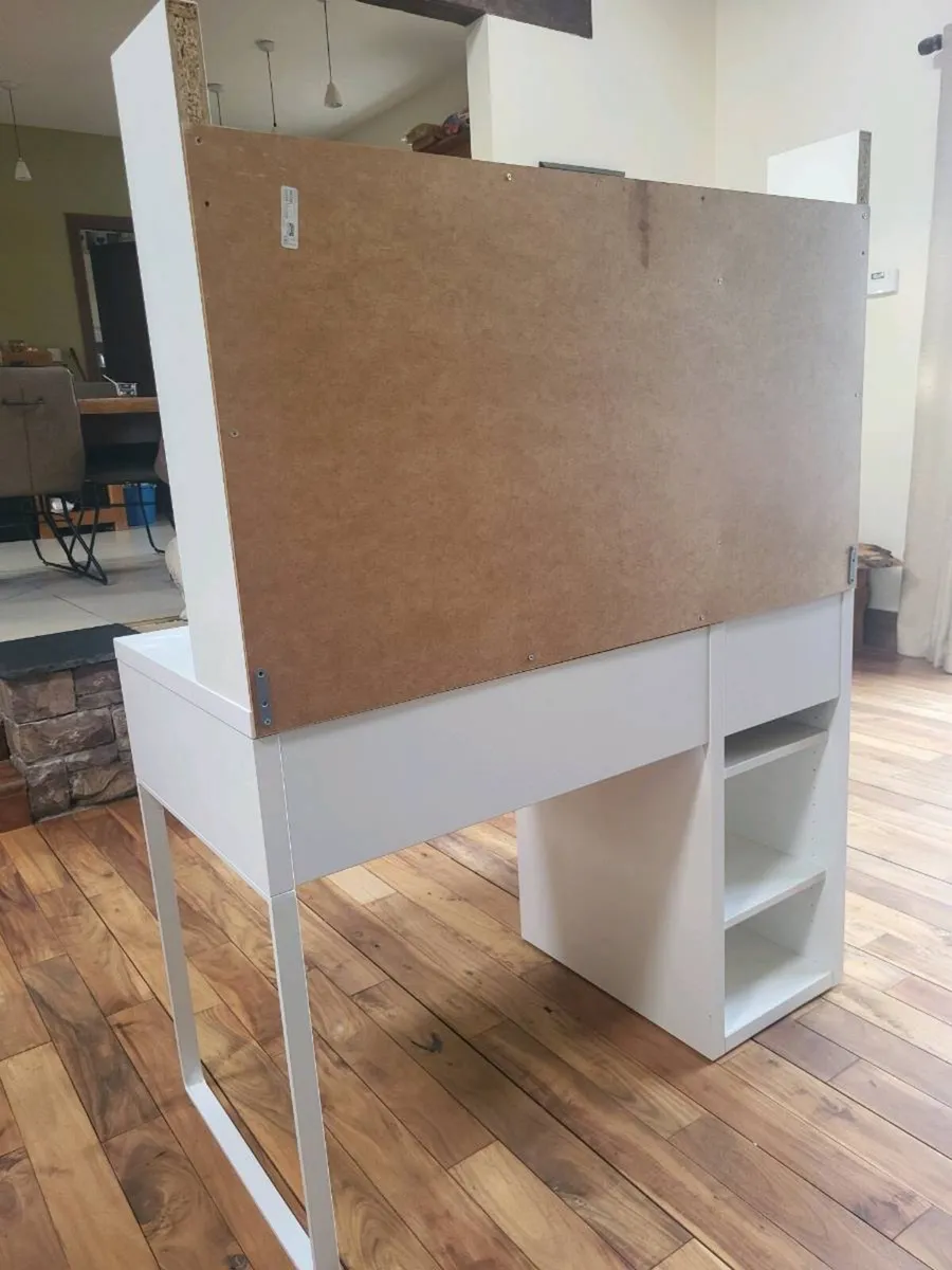 Bedroom Desk/Dressing Table (white) - Image 3