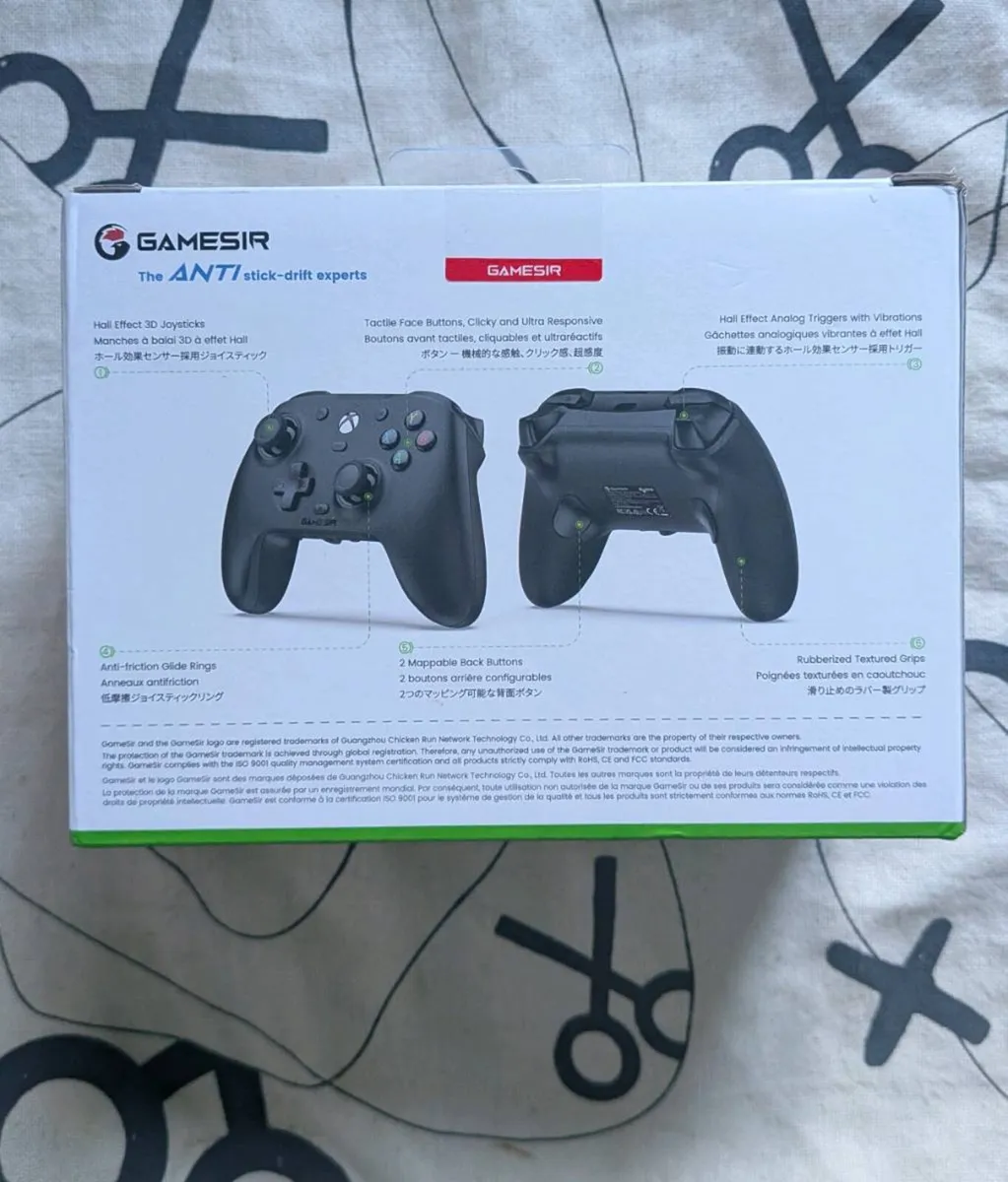 GameSir G7 HE Xbox Wired Controller - Black - Bran - Image 2