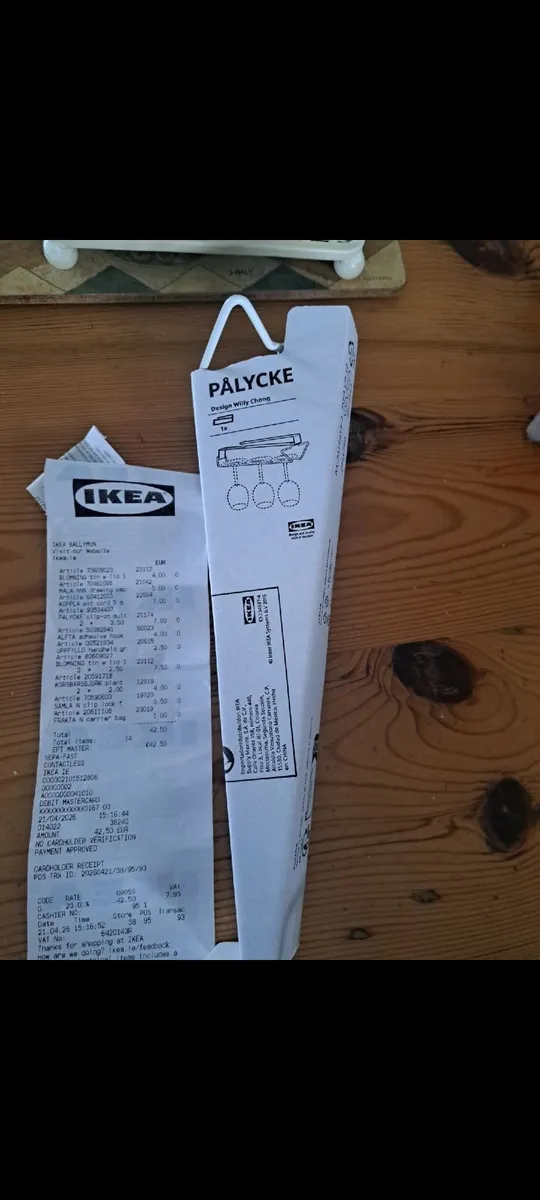 2 new  pkts of wine glass holders from ikea - Image 2