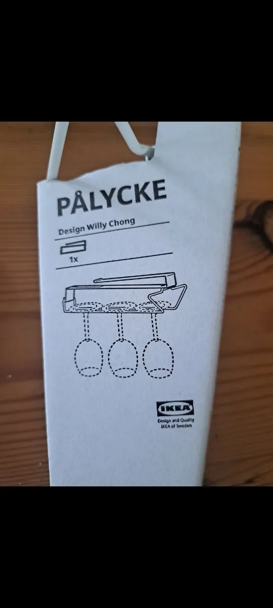 2 new  pkts of wine glass holders from ikea - Image 1