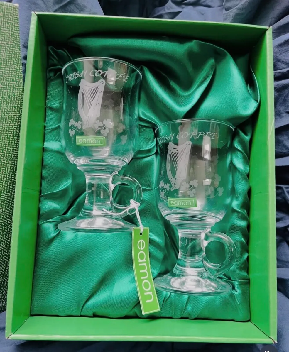 Irish coffee glasses - Image 1