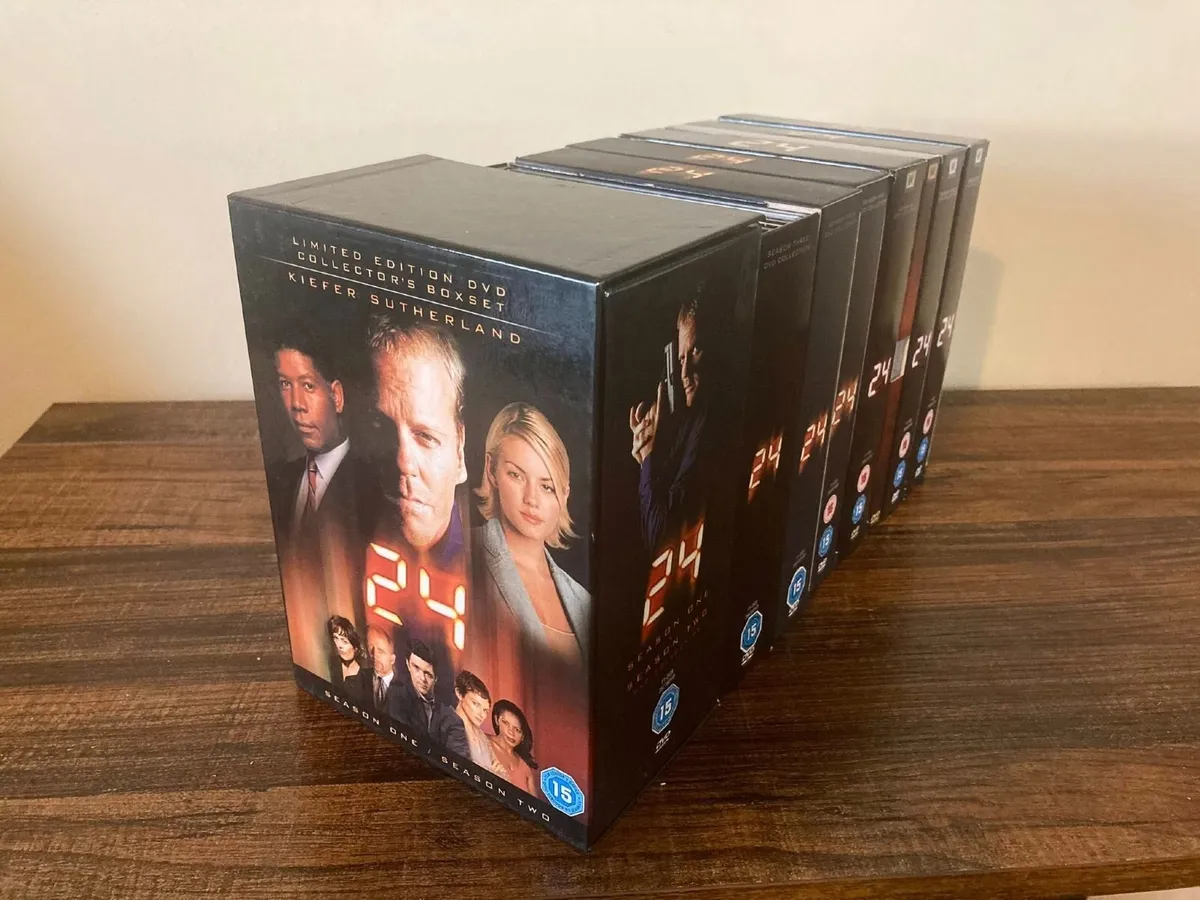 24 Full DVD Collection Seasons 1-8 + Redemption - Image 1