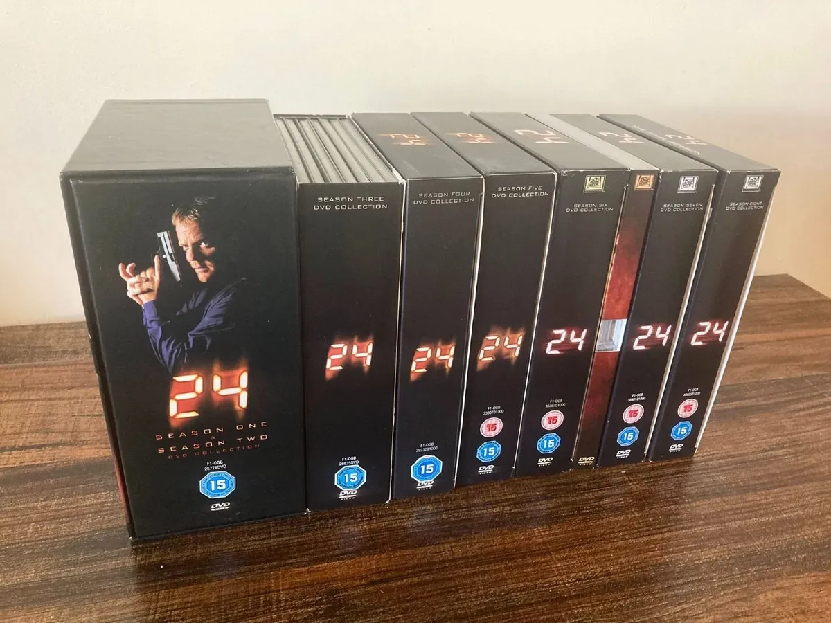 24 Full DVD Collection Seasons 1-8 + Redemption - Image 3