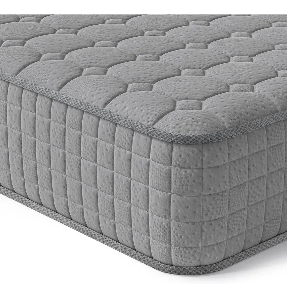 4FT Small Double Mattress, 10 Inch Hybrid Mattres - Image 1