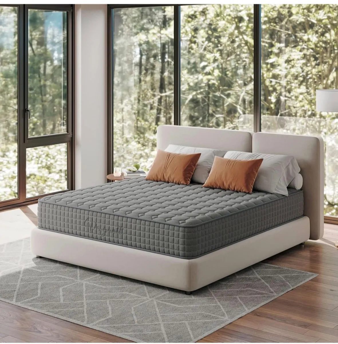 4FT Small Double Mattress, 10 Inch Hybrid Mattres - Image 2