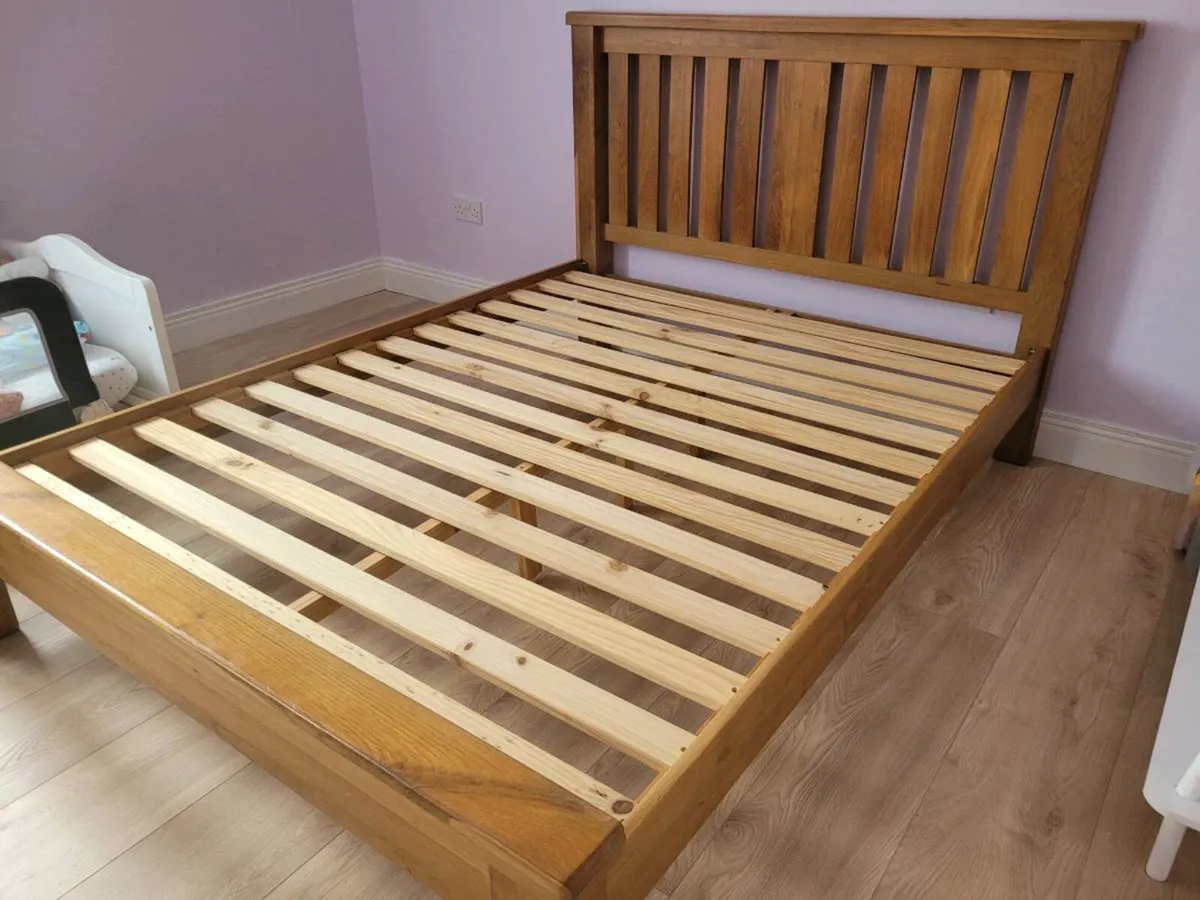 King size bed frame