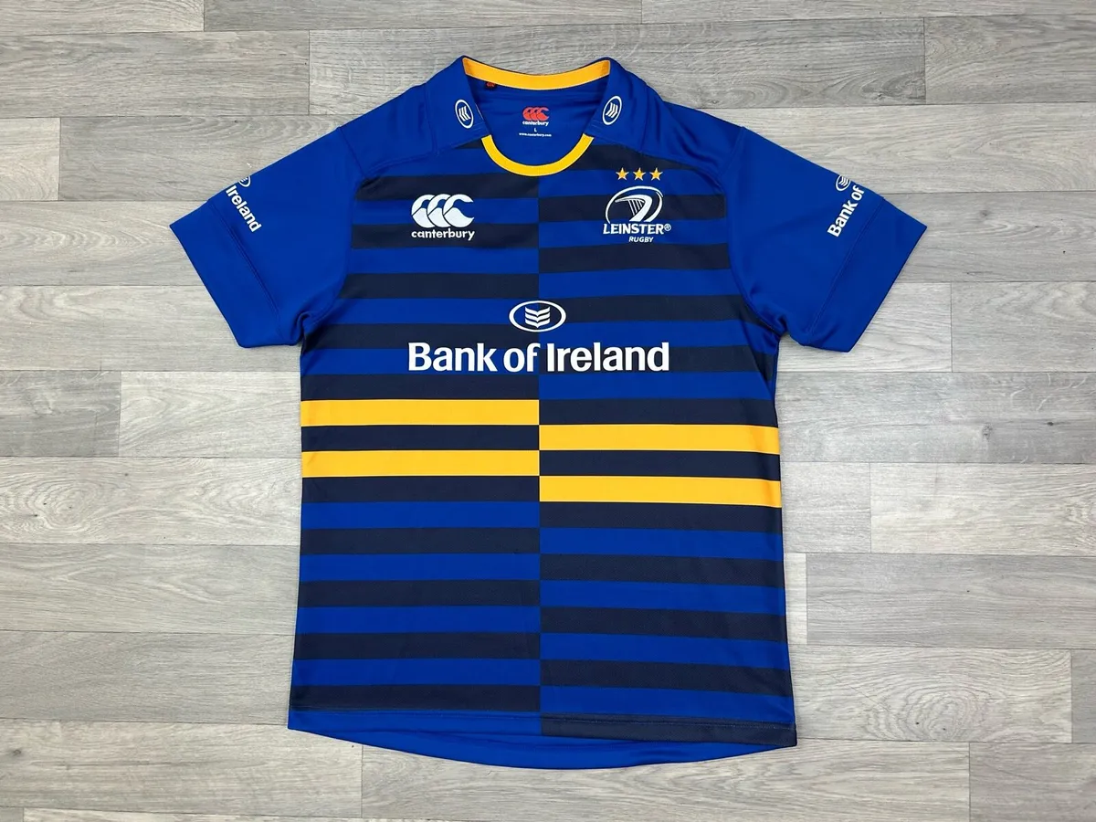 Canterbury Leinster Rugby Jersey Shirt Mens Large - Image 1