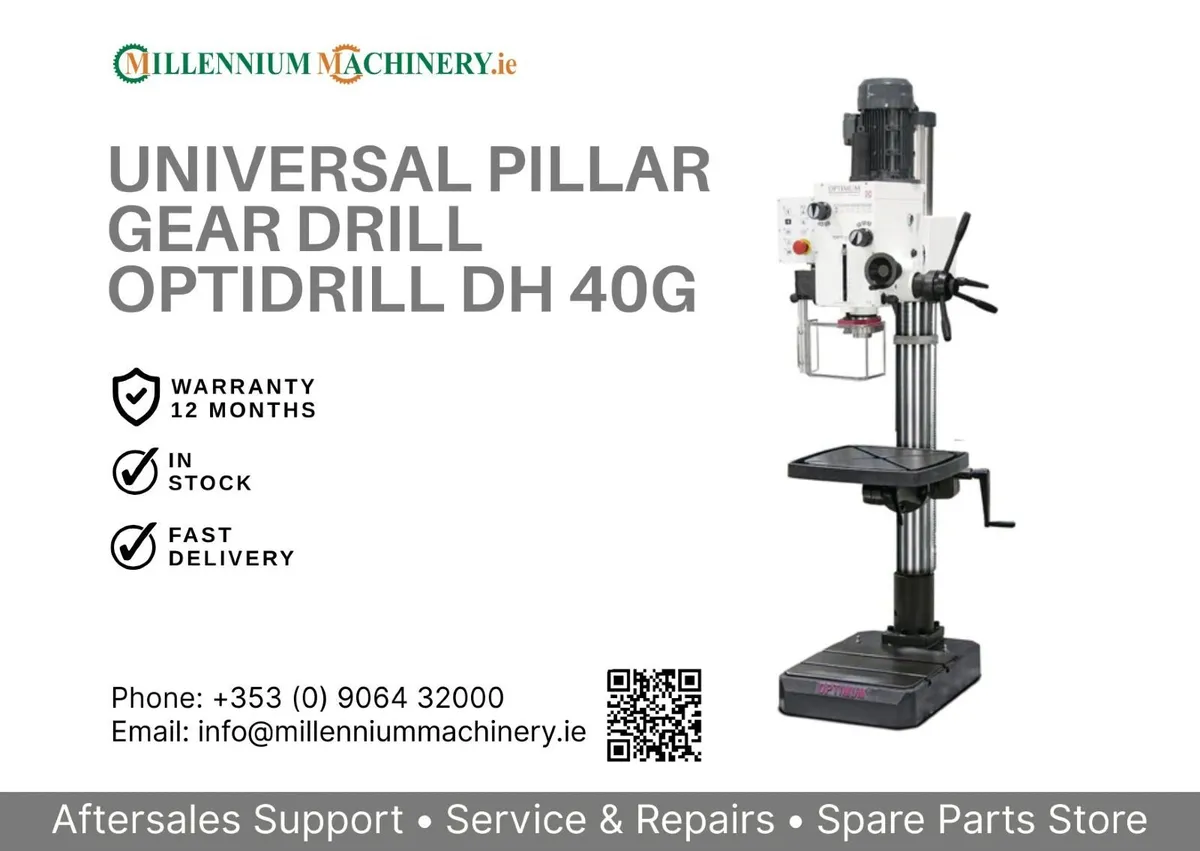 Universal pillar gear drill OPTIdrill DH 40G