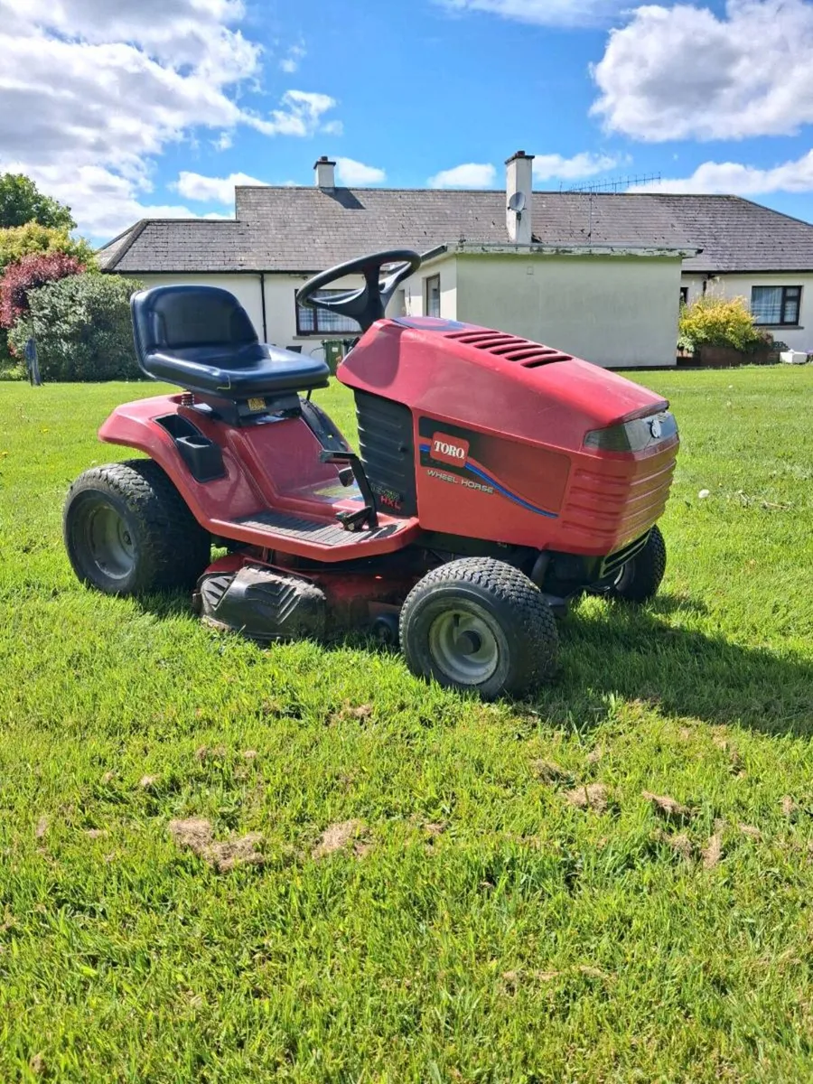 Toro ride on mower - Image 1