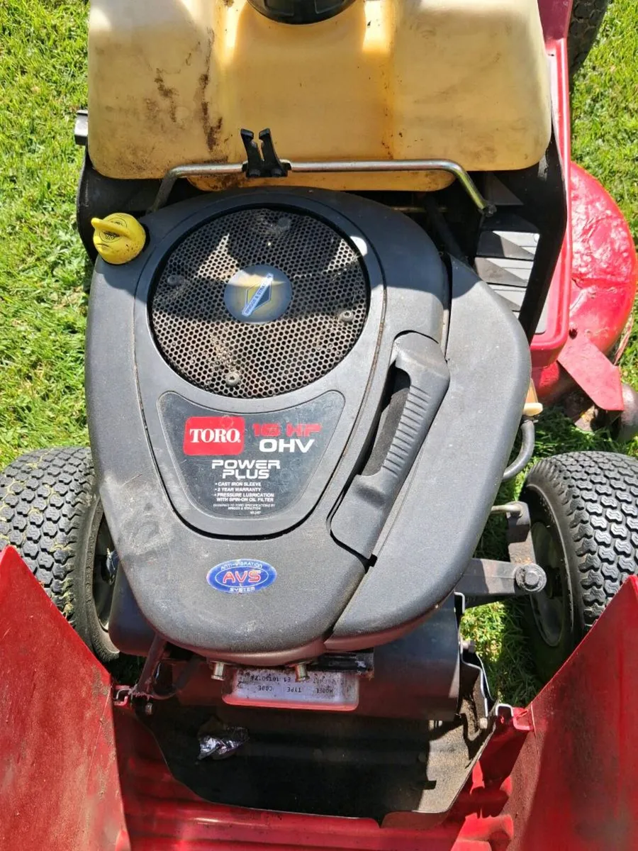 Toro ride on mower - Image 4