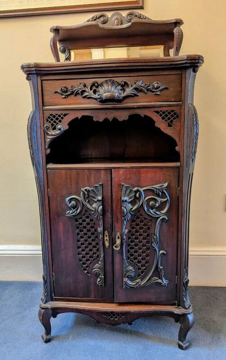 Edwardian Music Cabinet - Image 1