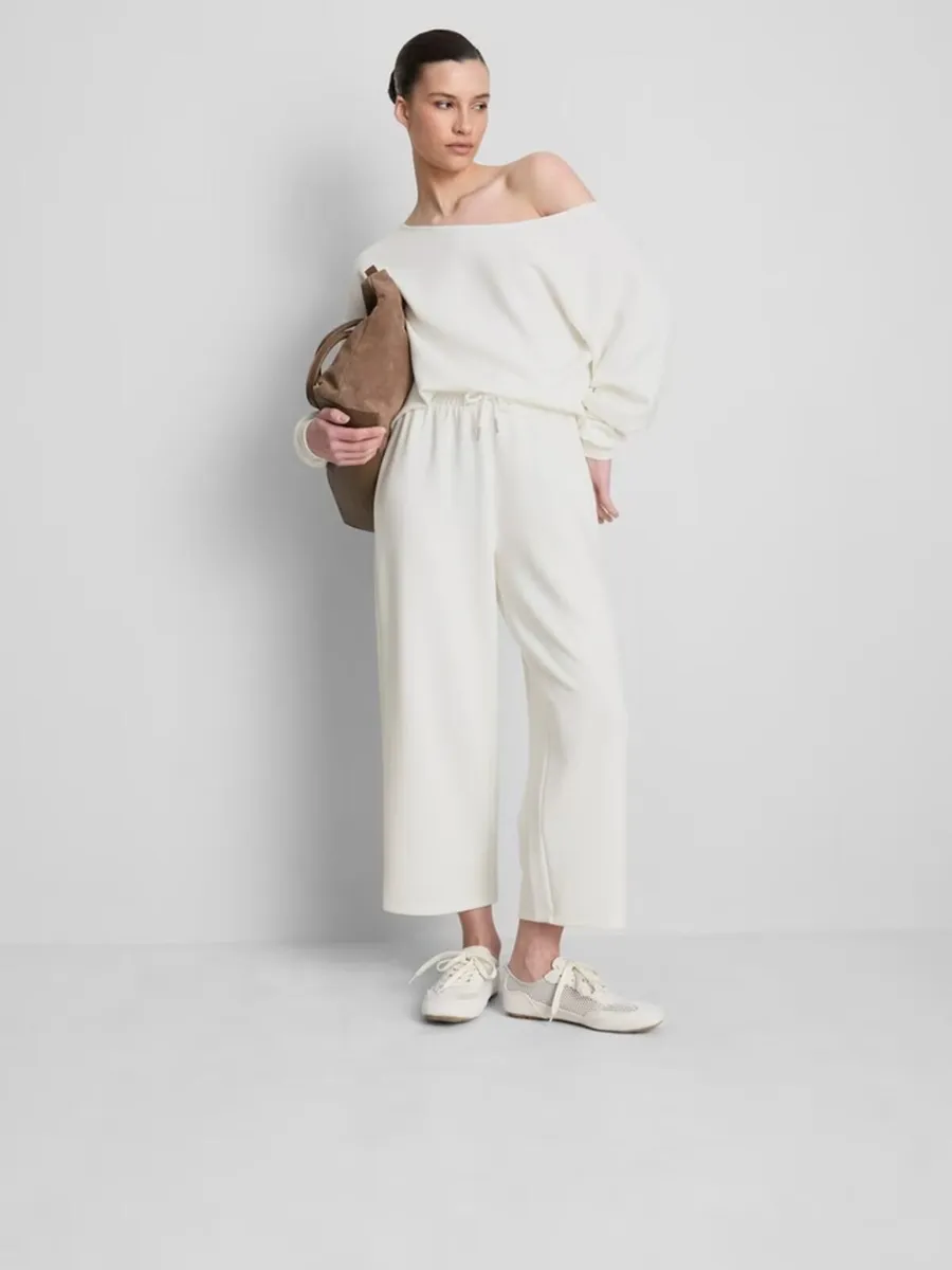 Fancy Wide Leg Joggers  Lovely feel  Modal Blend C - Image 1