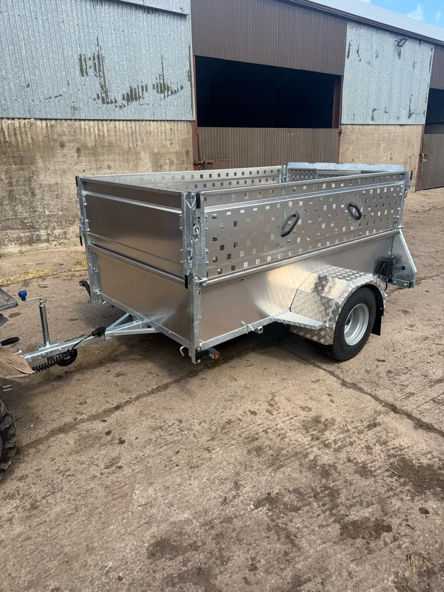 Quad sheep trailer 8x4’6 - Image 1