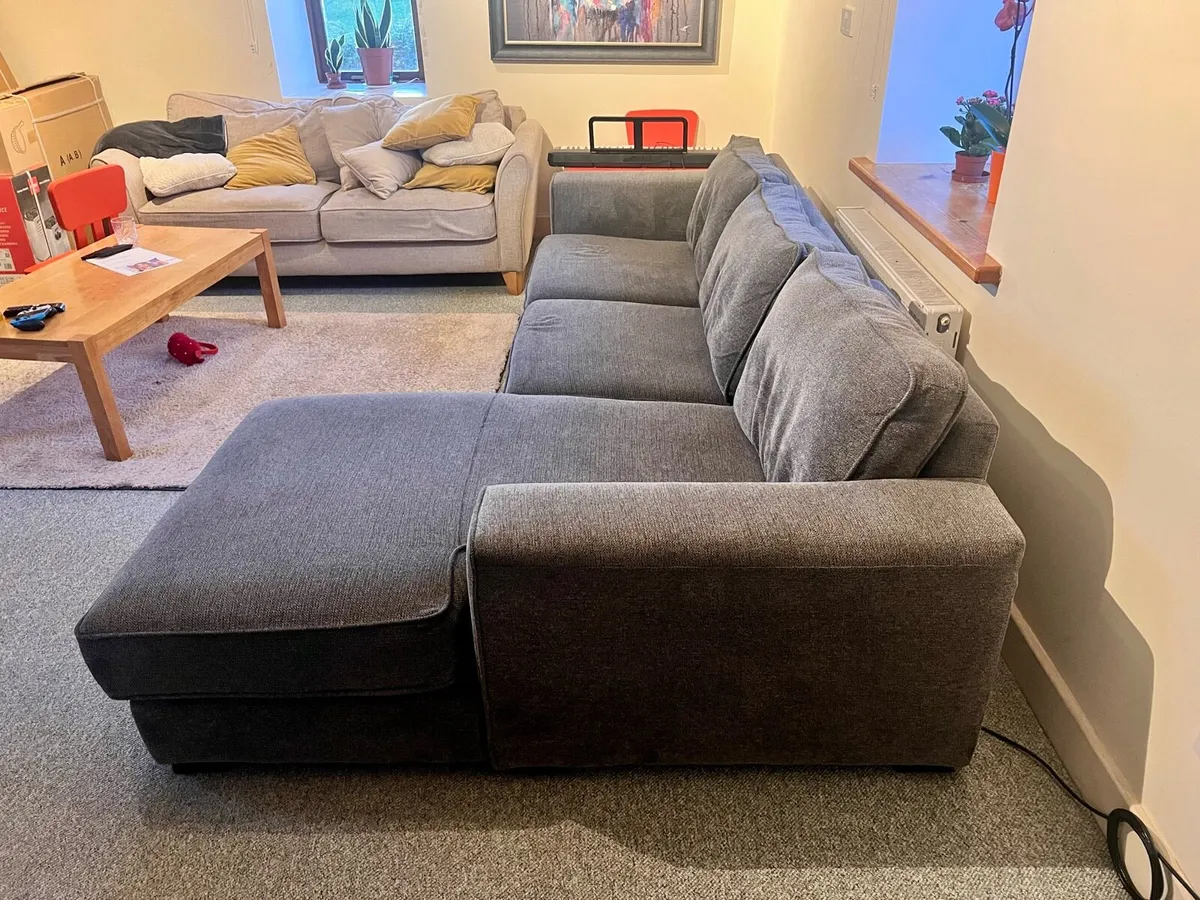 L couch sofa - Image 2
