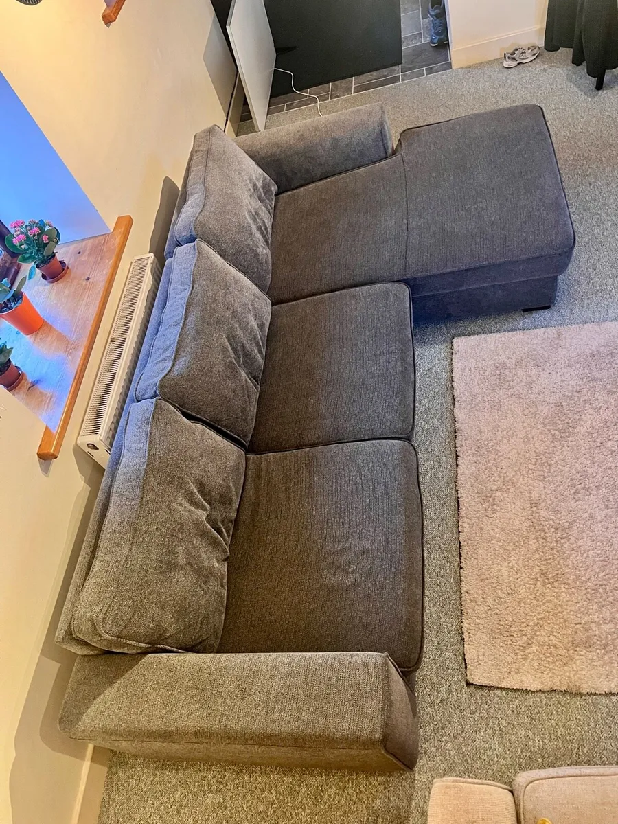 L couch sofa - Image 3