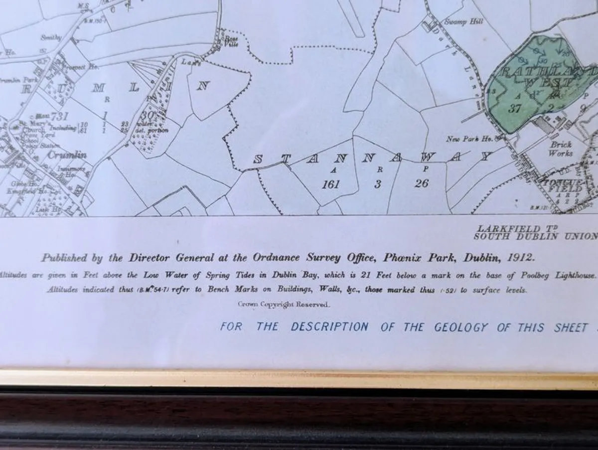 Antique Dublin City Map - Image 2