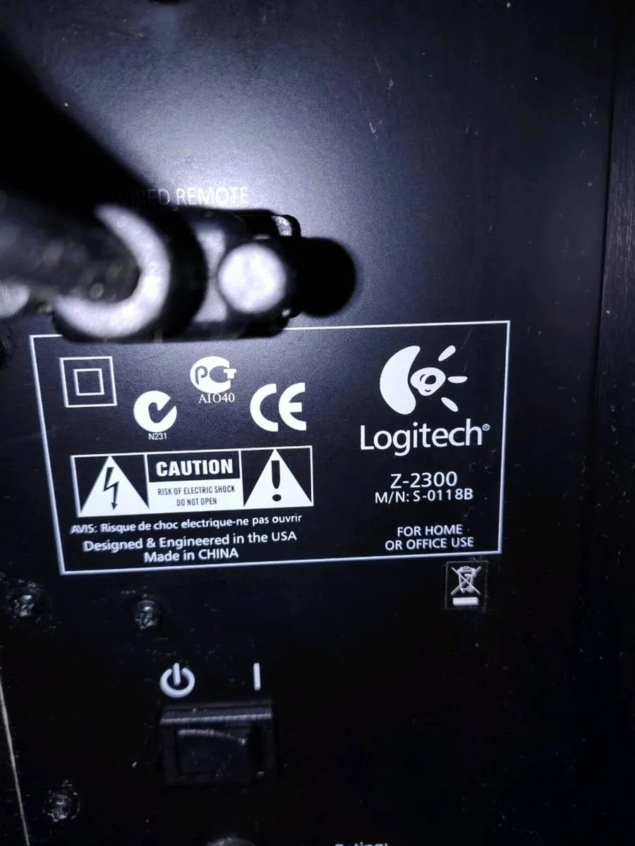 Logitech z2300 Speaker System - Image 3