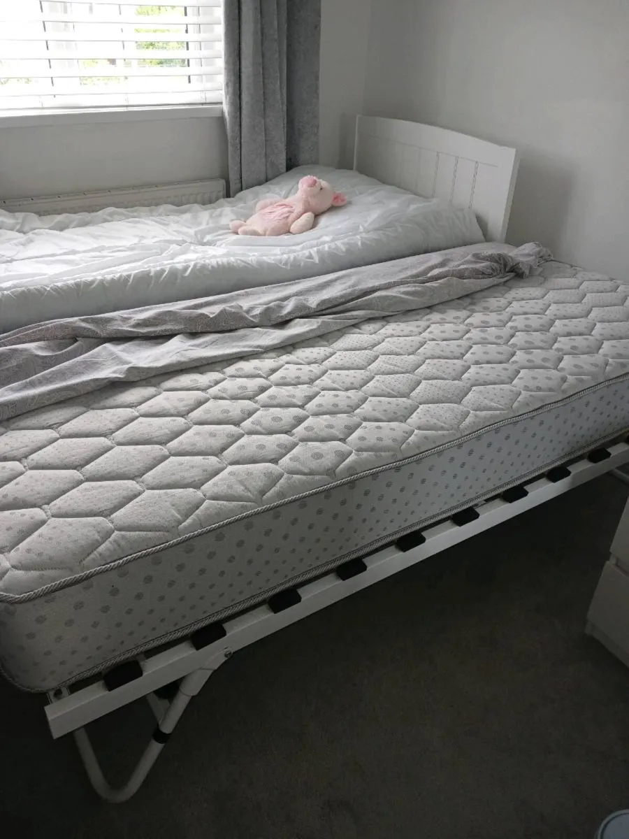 Single bed and trundle - Image 4