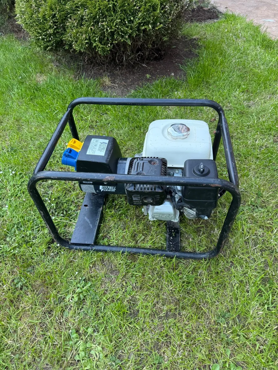 Honda GX200 Stephill 3.4kVA generator - Image 3
