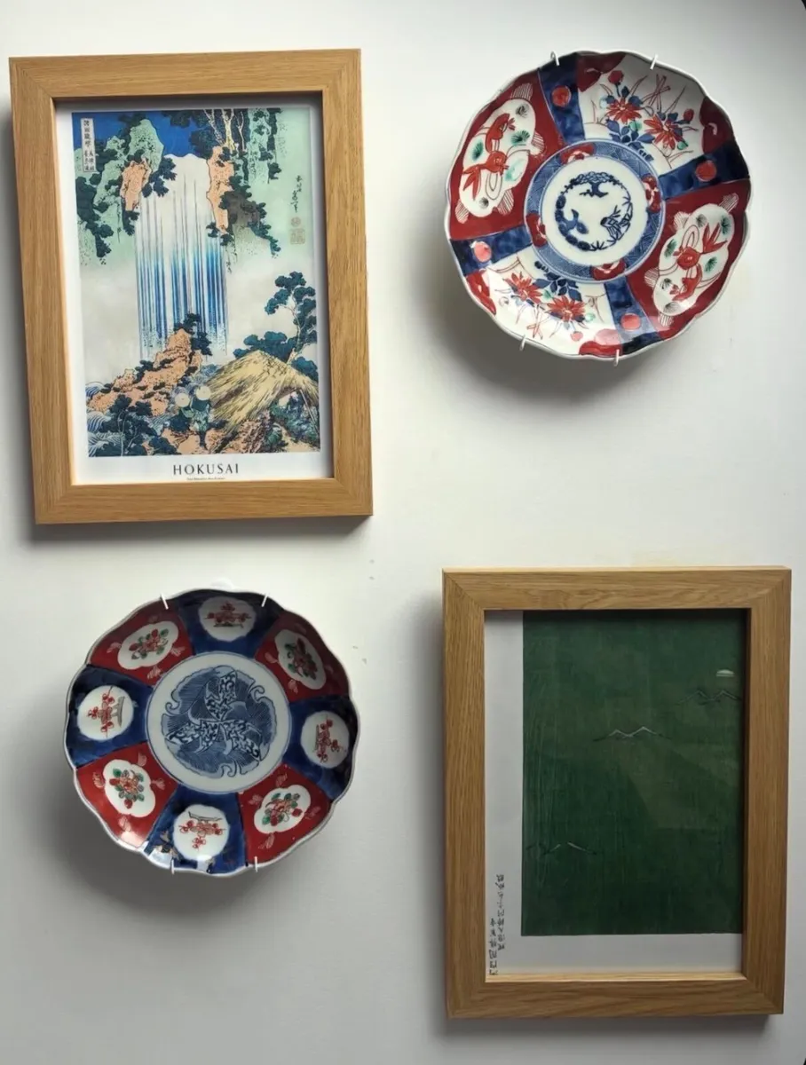 Imari wall plates (19th century) - Image 1