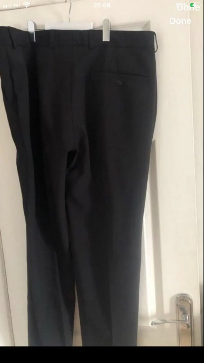 Mens back trousers W38”x L29” €10 - Image 3
