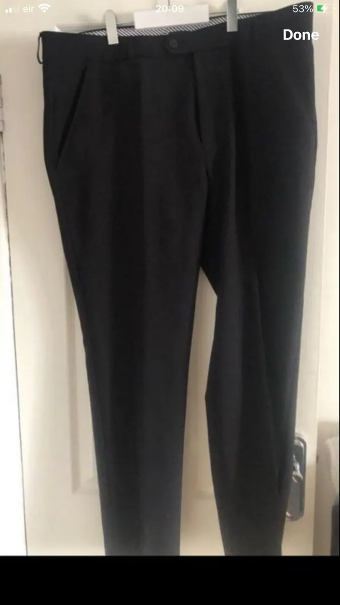 Mens back trousers W38”x L29” €10 - Image 1