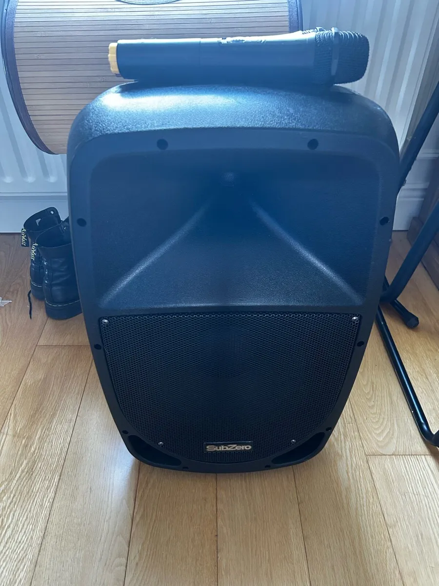 Subzero P12 portable PA speaker - Image 4
