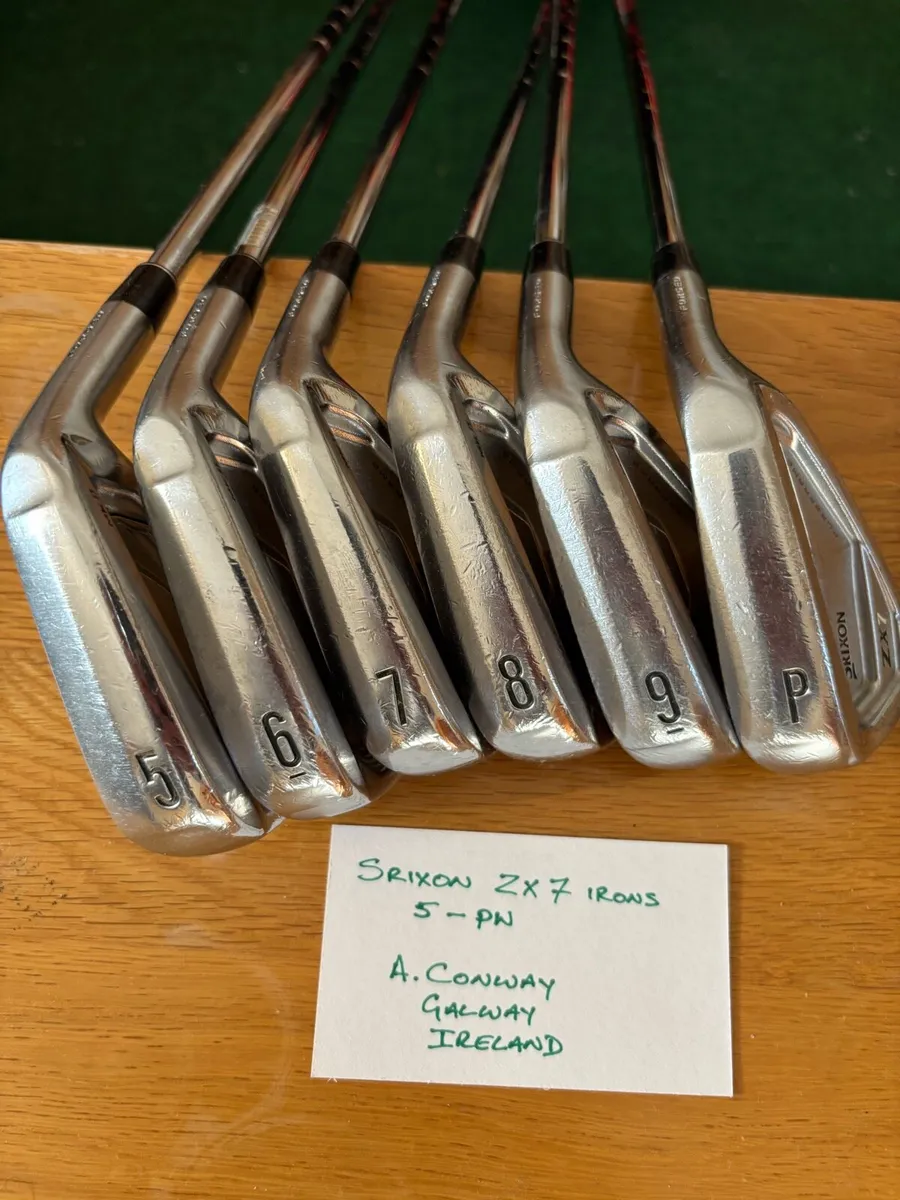 Srixon ZX7 irons - Image 1