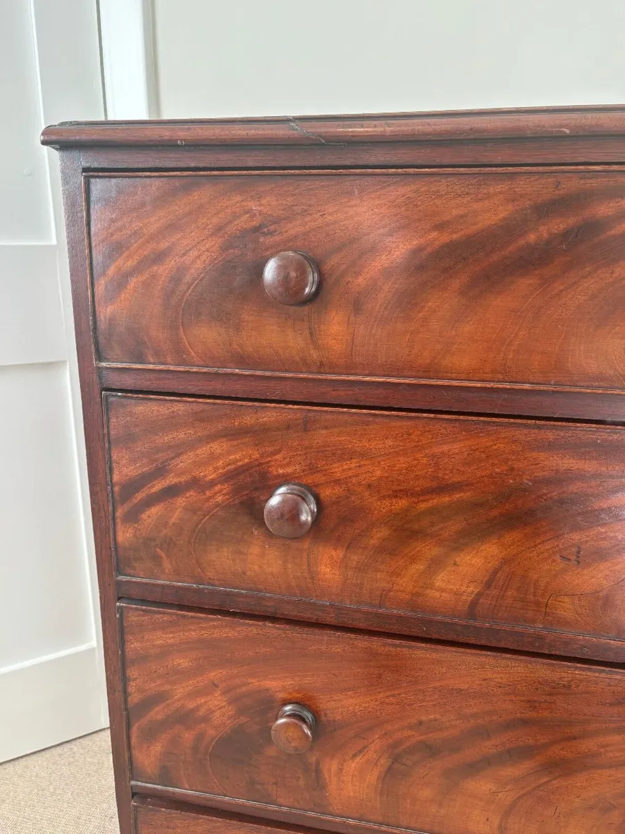 Dark Rosewood 4 drawer clothes chest - Image 2