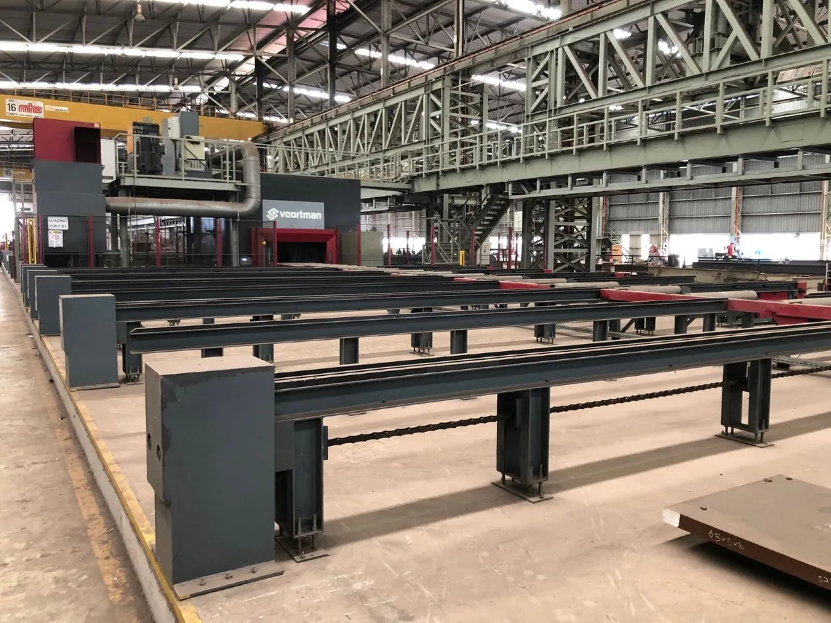 Voortman V808 CNC Beam Coping Line - Image 3