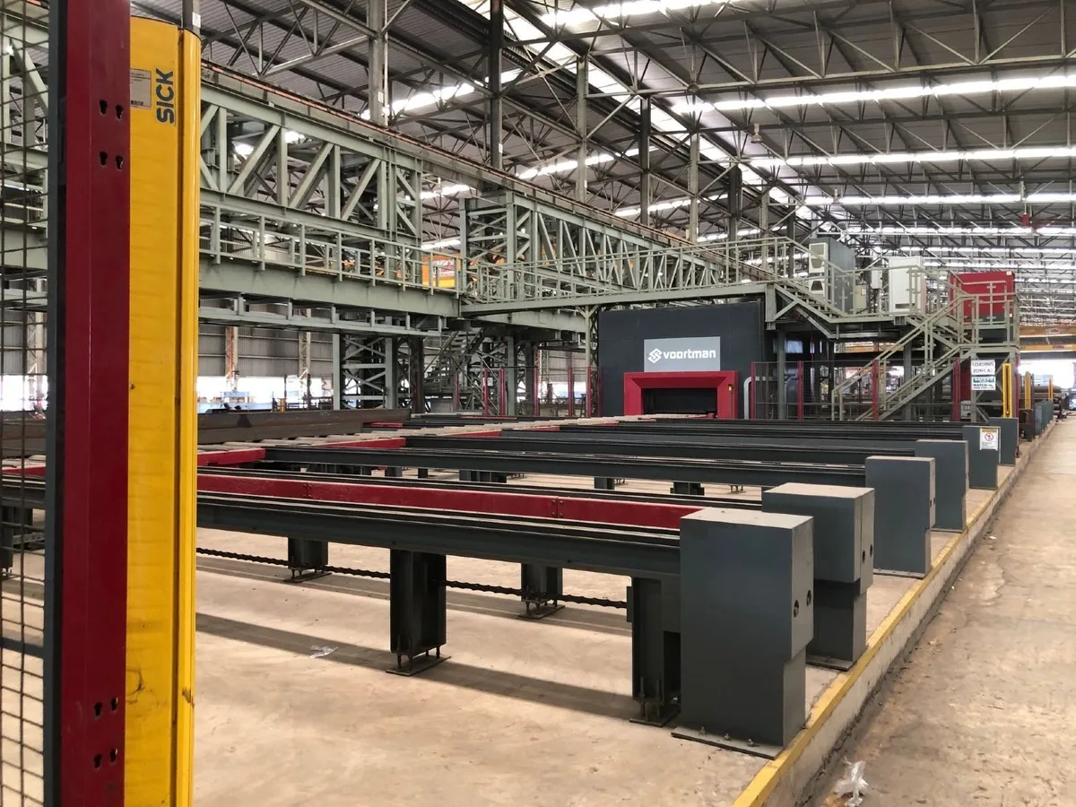 Voortman V808 CNC Beam Coping Line - Image 4